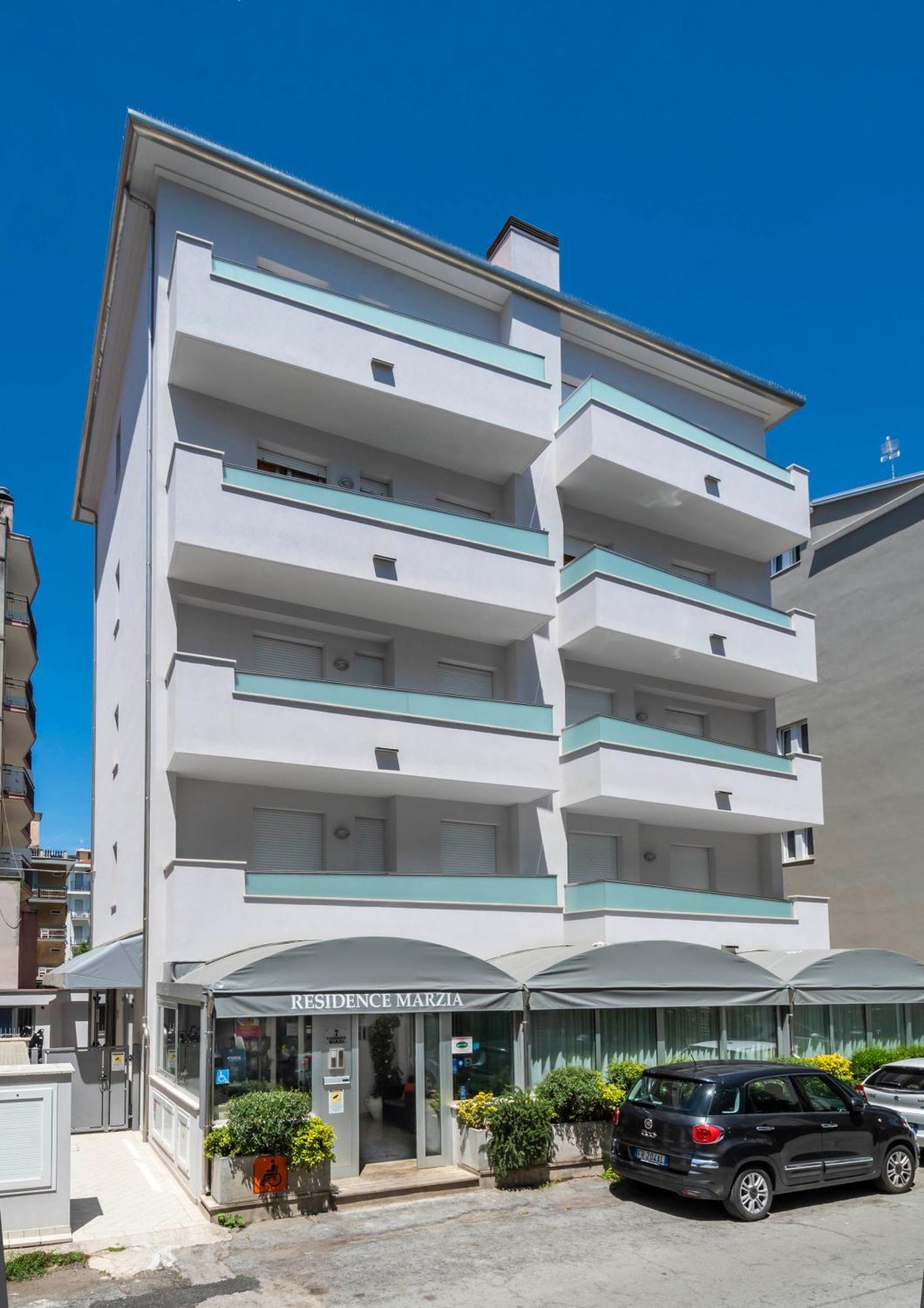 Residence Marzia Rimini Zewnętrze zdjęcie
